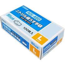 Amazon.co.jp: ﾆﾄﾘﾙ 極うす手袋L 100枚 NS-480 ﾀﾞﾝﾛｯﾌﾟ 粉なし